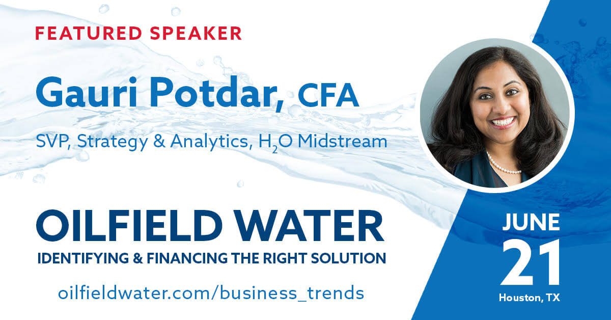 Gauri Potdar at Oilfield Water Event